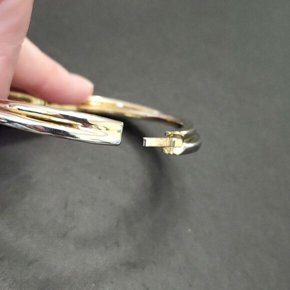 **Final Sale** Gold tone and silver tone bracelet - Picture 6 of 10